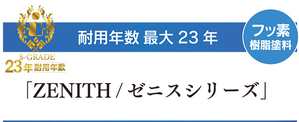 23年長持ちするZENITH/ゼニスシリーズ